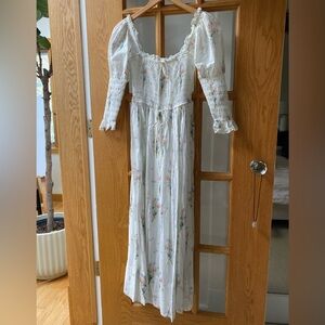Doen Bijou dress in painted bouquet size XS